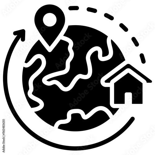 Expatriate Icon