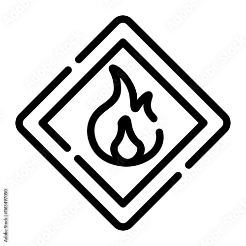 flammable sign