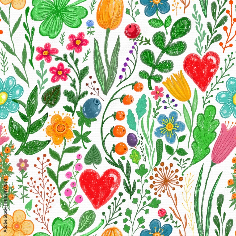 floral herbal abstract seamless pattern background fabric fashion design print wrapping paper digital illustration art texture textile wallpaper colorful apparel image floral herbal abstract seamless pattern background fabric fashion design print wrapping paper digital illustration art texture textile wallpaper colorful apparel image