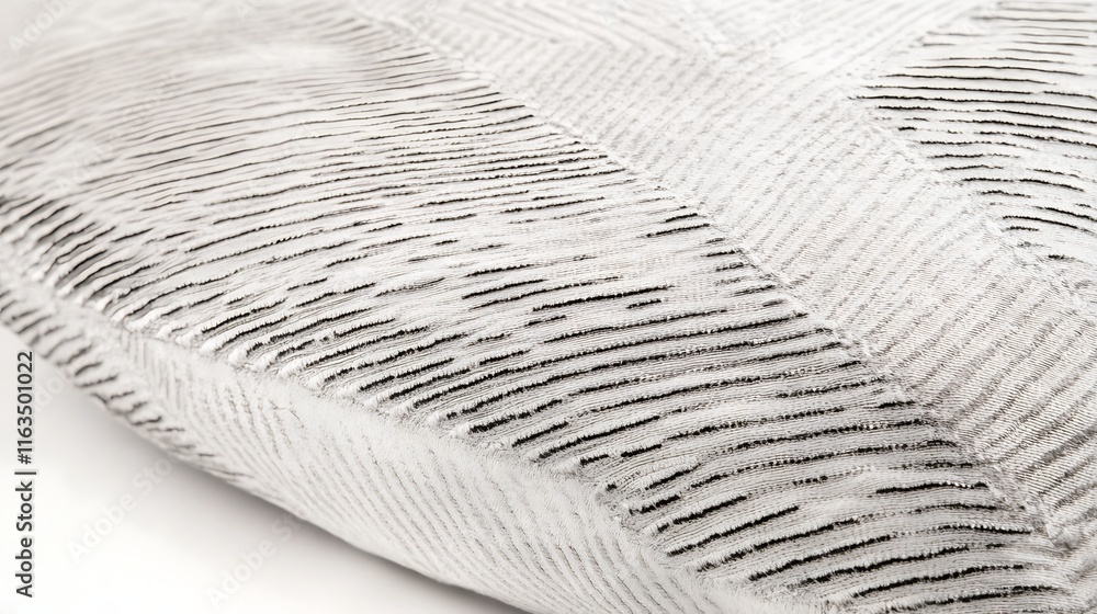 Textured Fabric Close Up Showing Detailed Pattern Textured Fabric Close Up Showing Detailed Pattern