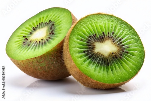 Fresh Kiwi Halves - High Resolution Food Photography photo