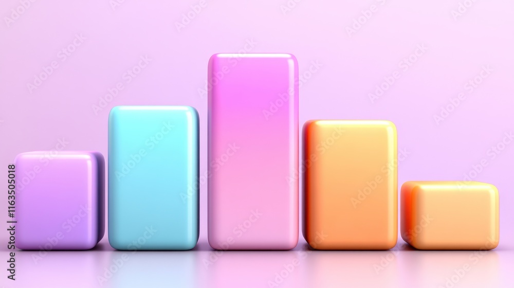 Pastel Color Blocks 3D Rendered Abstract Geometric Shapes Gradient Background Product Display Pastel Color Blocks 3D Rendered Abstract Geometric Shapes Gradient Background Product Display