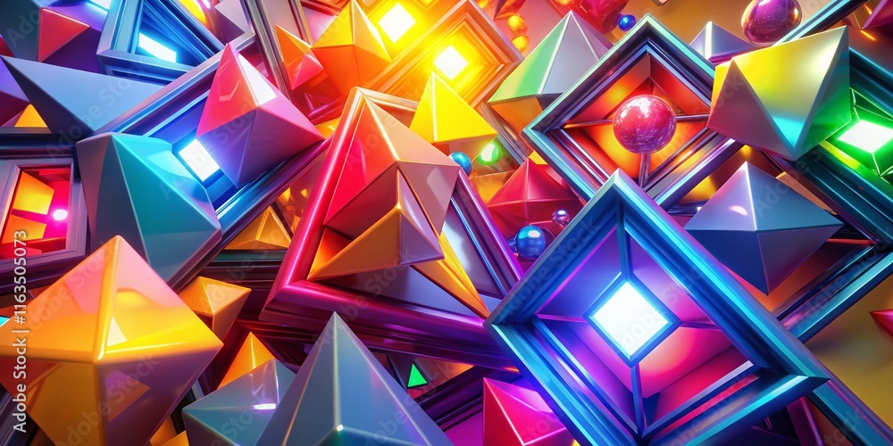 Geometric Shapes 3D Animation Product Presentation Geometric Shapes 3D Animation Product Presentation