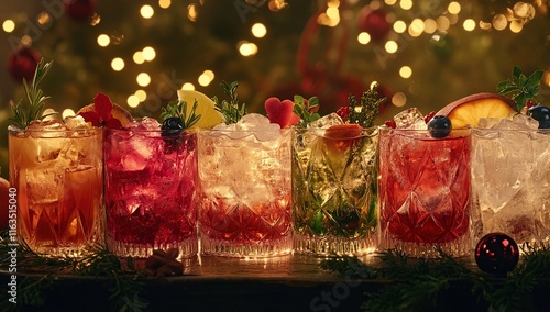 Festive Holiday Cocktails: A Delightful Winter Drink Collection photo