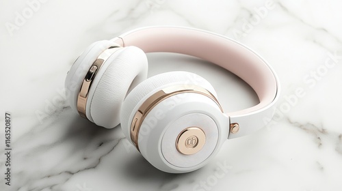 Beats Solo3 Wireless Headphones: Elegant Rose Gold and White Edition photo