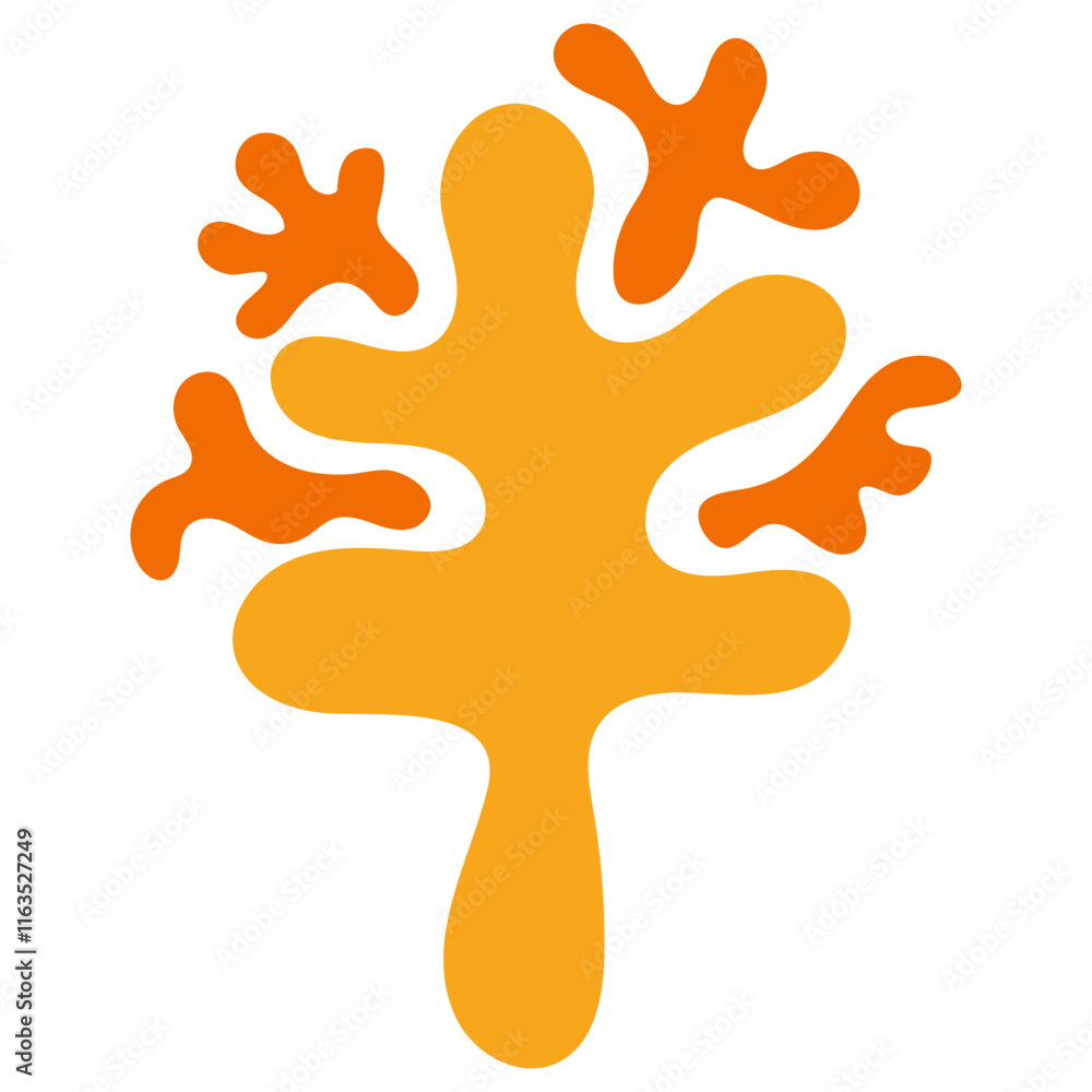 Abstract Leaves Shape Abstract Leaves Shape