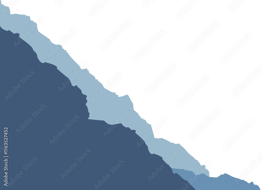 Fototapeta premium Abstract Torn Paper Corner