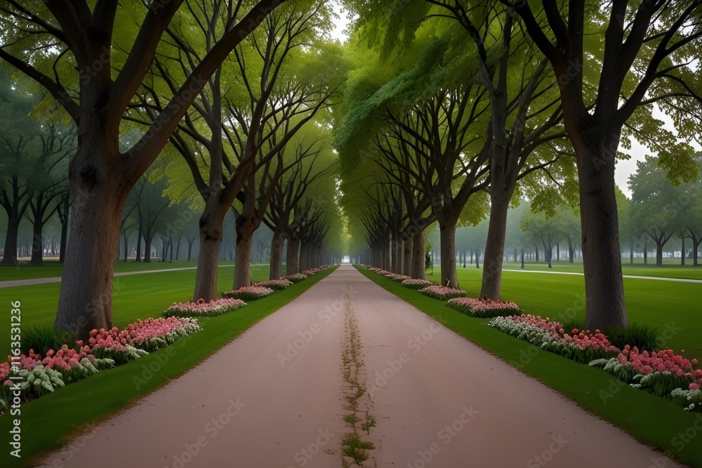 Obraz premium path in the park