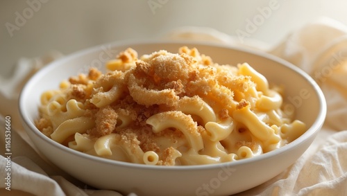 Delicious Mac and Cheese with Breadcrumbs photo