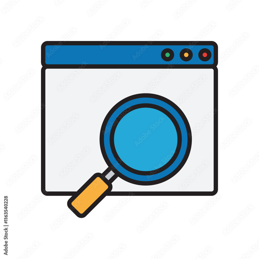 Search Engine Illustration Search Engine Illustration