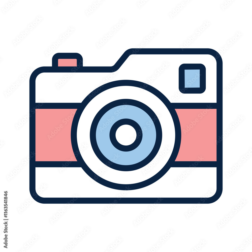 Grab this amazing icon of camera in trendy design style Grab this amazing icon of camera in trendy design style