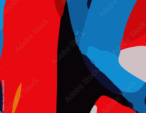 Colorful Abstract wavy Background with lines. Vibrant and Playful Colorful Abstract Cartoon-Themed Multi color Background for Creative and Joyful Artistic Expression. Colorful cartoon theme Background