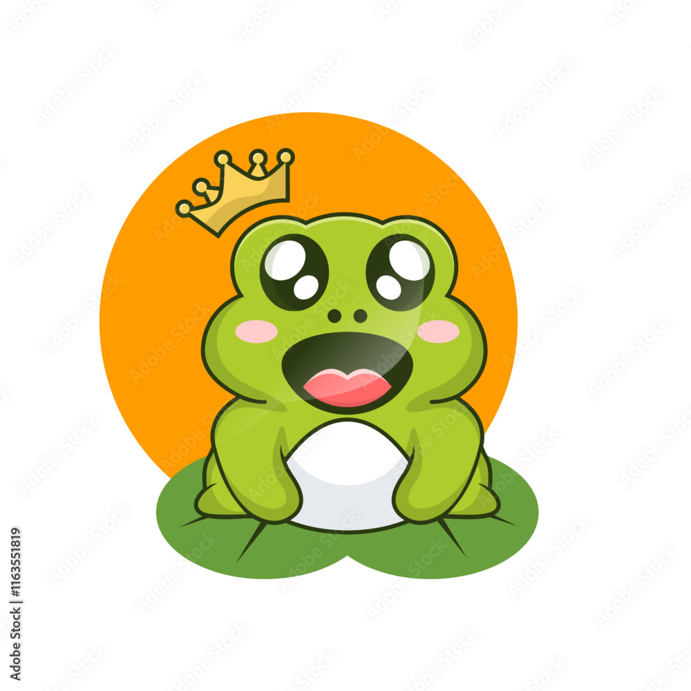 Obraz premium Frog 2222.eps