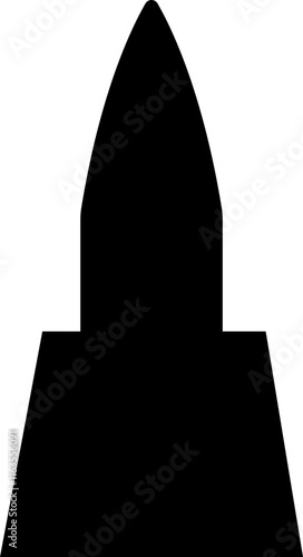 Marker nip icon flat vector. Ink tool. Graphic Fountain marker, Marker for signing. Empty blank instrument with copy space for corporate branding or ads, isolated on transparent background.