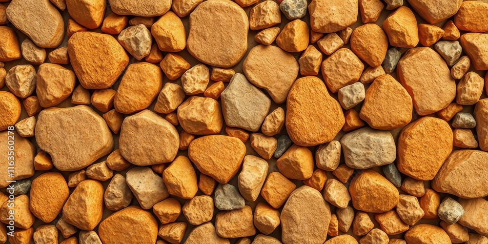 Textured Stone Wall Background A Seamless Pattern of Irregularly Shaped Pebbles in Warm Earth Tones Textured Stone Wall Background A Seamless Pattern of Irregularly Shaped Pebbles in Warm Earth Tones
