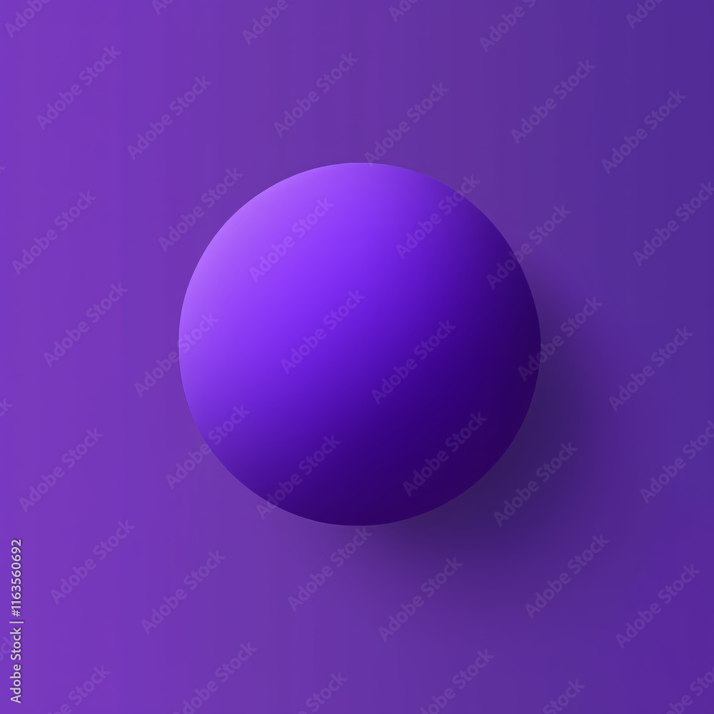 Obraz premium Ein minimalistisches Bild in kraftvollen Lilatönen, das Eleganz und Kreativität vermittelt. Die klare Gestaltung hebt die zeitlose und mystische Wirkung der Farbe Lila hervor