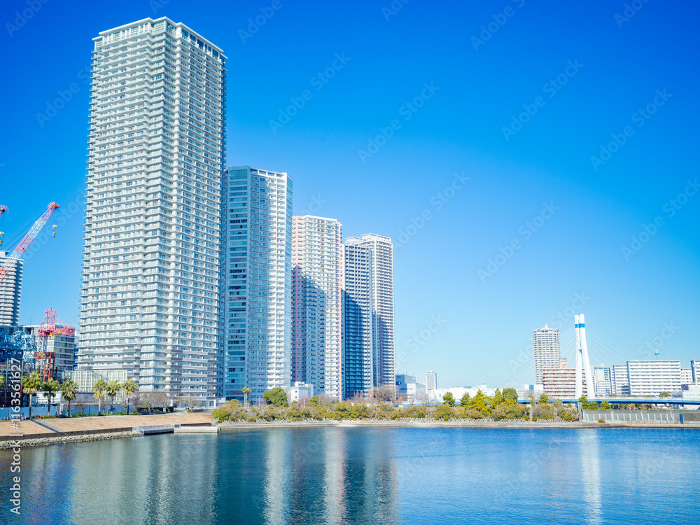 Fototapeta premium 東京湾岸風景