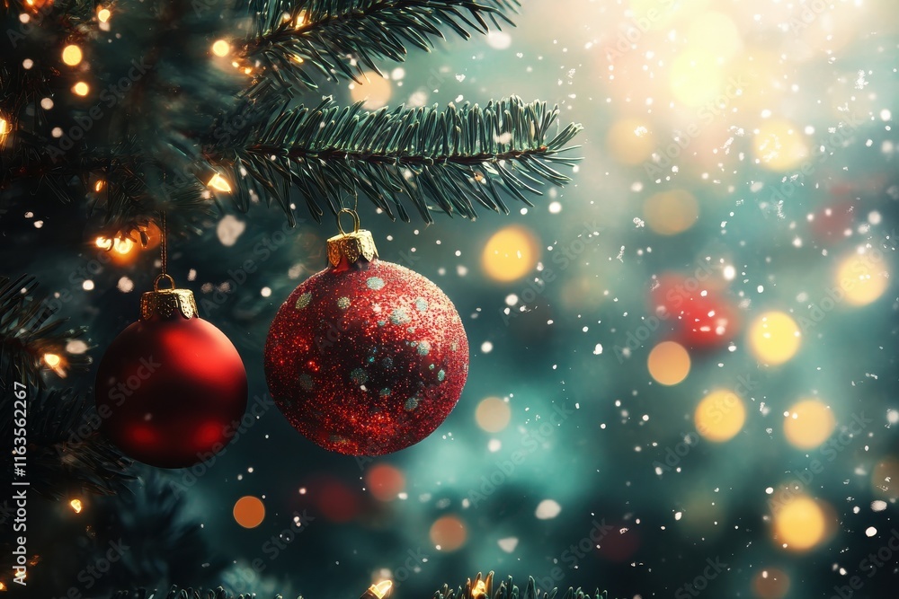Festive Merry Christmas Background for Holiday Greetings and Designs Festive Merry Christmas Background for Holiday Greetings and Designs