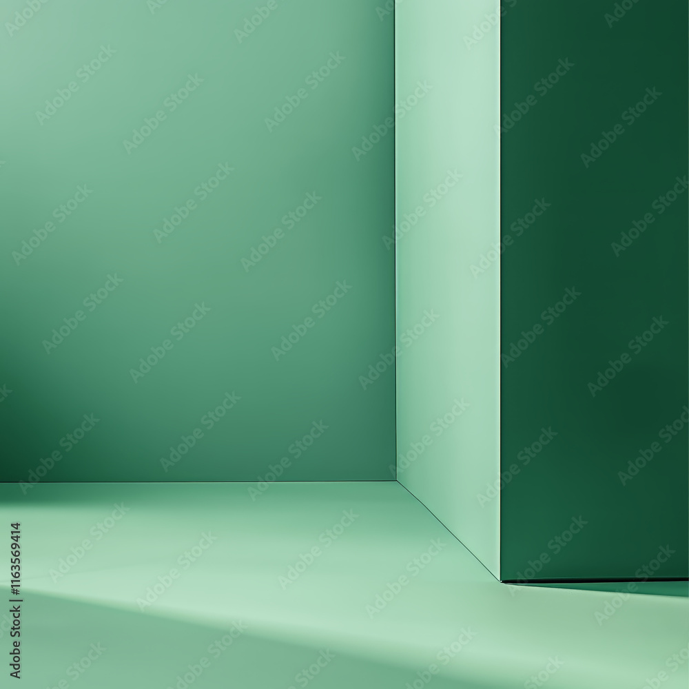 Ein minimalistisches Bild in frischen Grüntönen, das Natur, Ruhe und Harmonie vermittelt. Die klare Gestaltung betont die zeitlose und beruhigende Wirkung der Farbe Grün. Ein minimalistisches Bild in frischen Grüntönen, das Natur, Ruhe und Harmonie vermittelt. Die klare Gestaltung betont die zeitlose und beruhigende Wirkung der Farbe Grün.