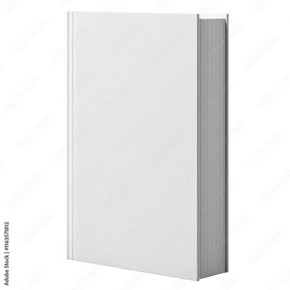 Blank book cover mock-up, transparent background, ideal for showcasing designs, versatile for various creative projects, easy to customize Blank book cover mock-up, transparent background, ideal for showcasing designs, versatile for various creative projects, easy to customize
