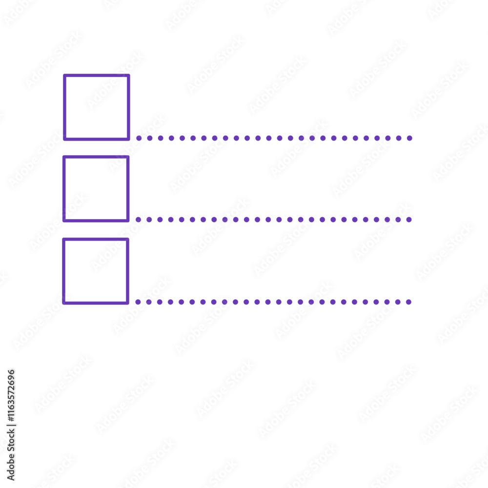 Obraz premium Bullet Point List Icon,Perfect for infographic design, presentations or task management applications