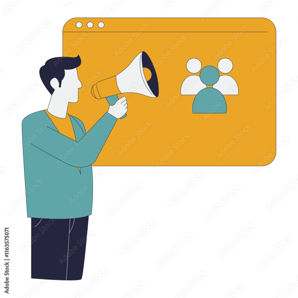 Public Relations Illustration Public Relations Illustration