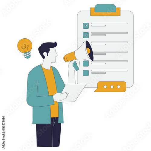 Public Relations Illustration 