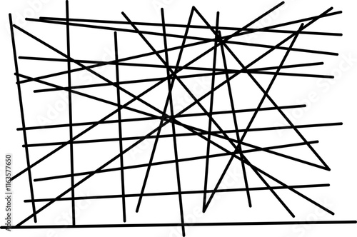 Background of disordered lines.