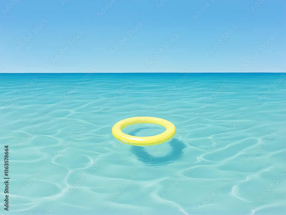 Lime Snorkel Set in Tropical Waters: An Underwater Adventure Lime Snorkel Set in Tropical Waters: An Underwater Adventure