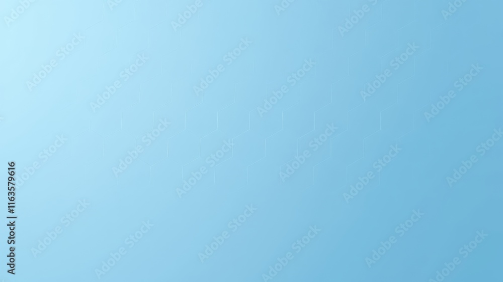 Subtle Hexagon Pattern on Light Blue Gradient Background Subtle Hexagon Pattern on Light Blue Gradient Background