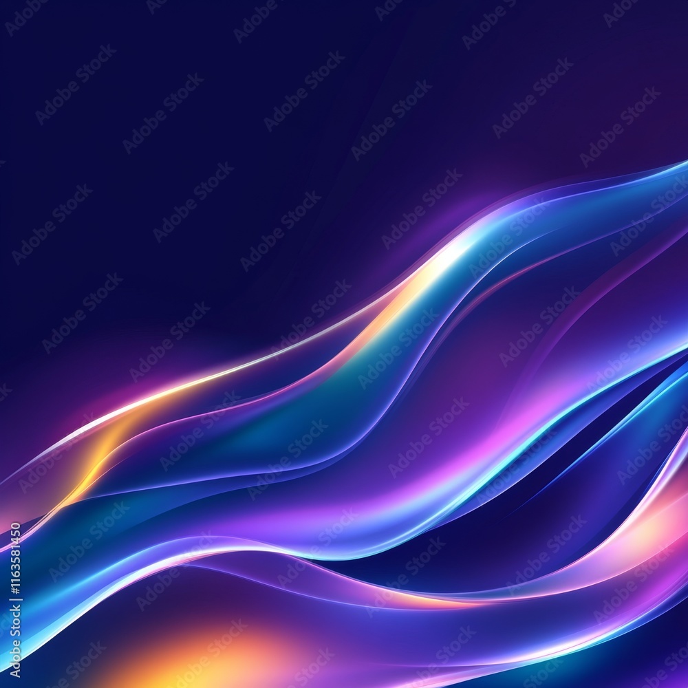 Vibrant wave patterns in vivid colors creating a sense of motion and energy. Vibrant wave patterns in vivid colors creating a sense of motion and energy.
