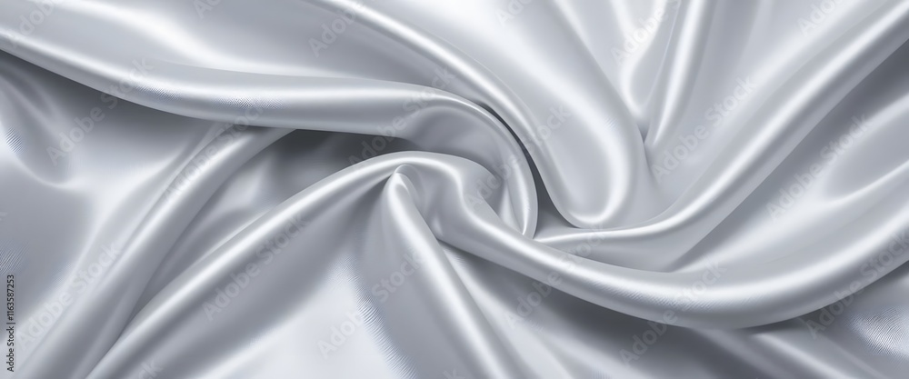 Obraz premium Futuristic yet elegant fabric background.