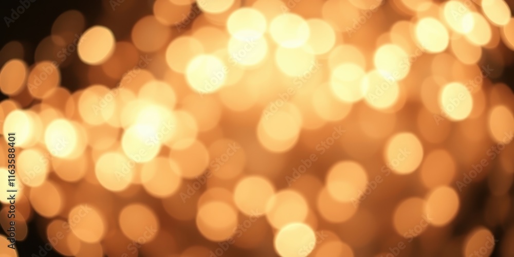 Abstract Golden Bokeh Background Featuring Warm, Soft, and Hazy Circular Lights Abstract Golden Bokeh Background Featuring Warm, Soft, and Hazy Circular Lights