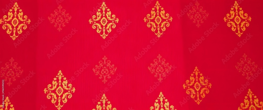 Rich and traditional fabric background design. Rich and traditional fabric background design.