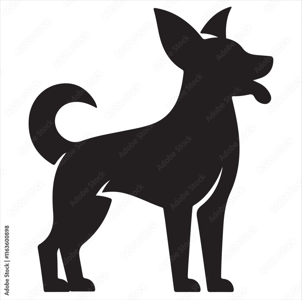 Obraz premium Dog illustration, Dog art, Dog drawing