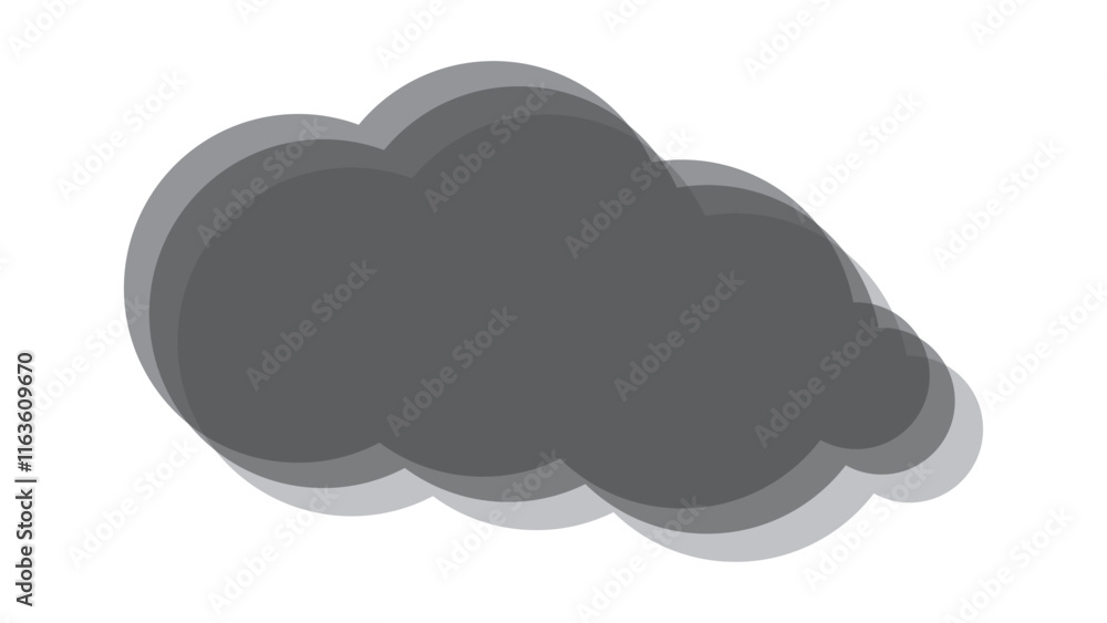 Fog illustration Fog illustration