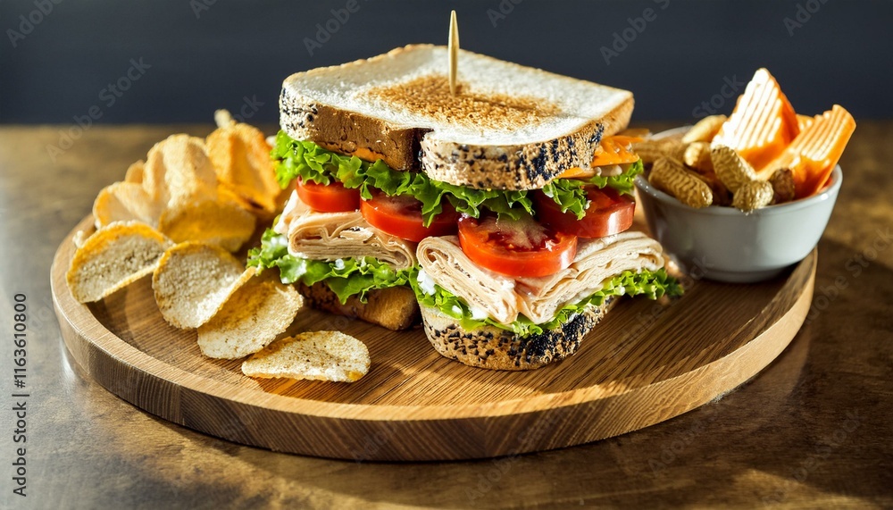 The sandwich can be easily customized to personal preferences. The sandwich can be easily customized to personal preferences.