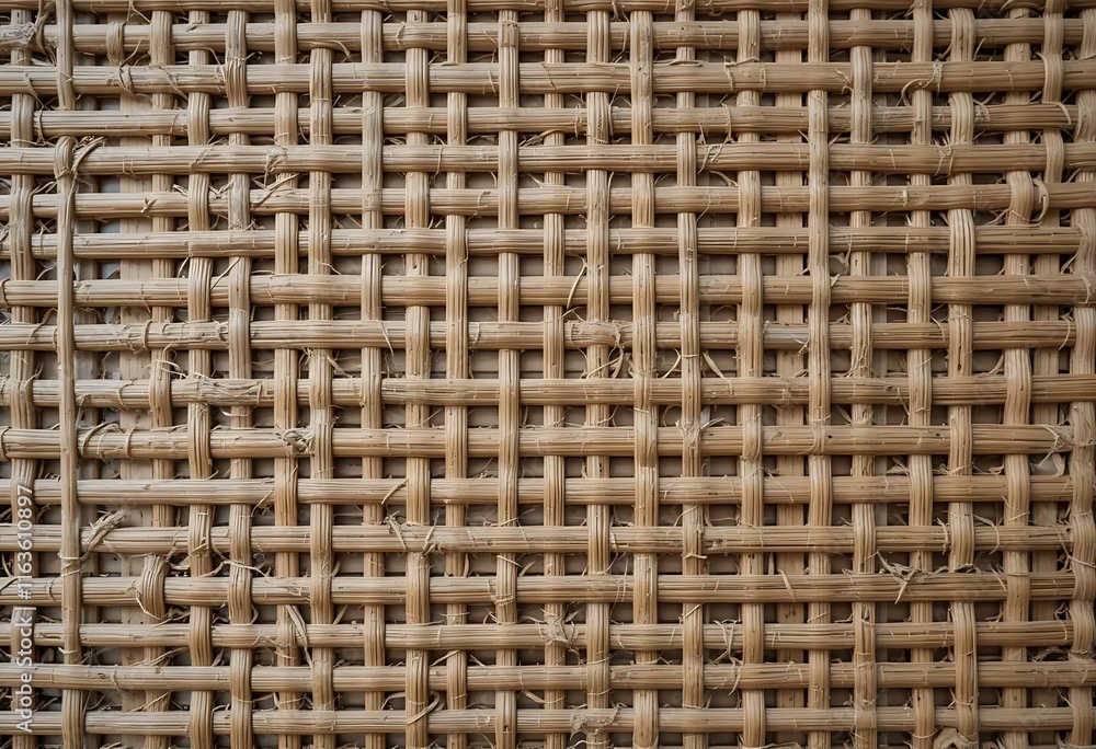 Woven Bamboo Pattern Natural Intertwined Texture Woven Bamboo Pattern Natural Intertwined Texture