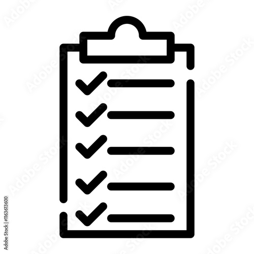 lists cutline icon