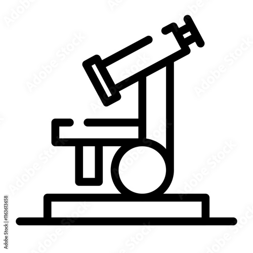 microscope cutline icon