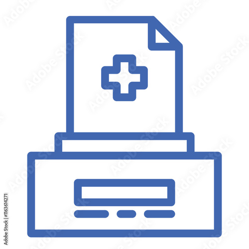 prescription letter color icon