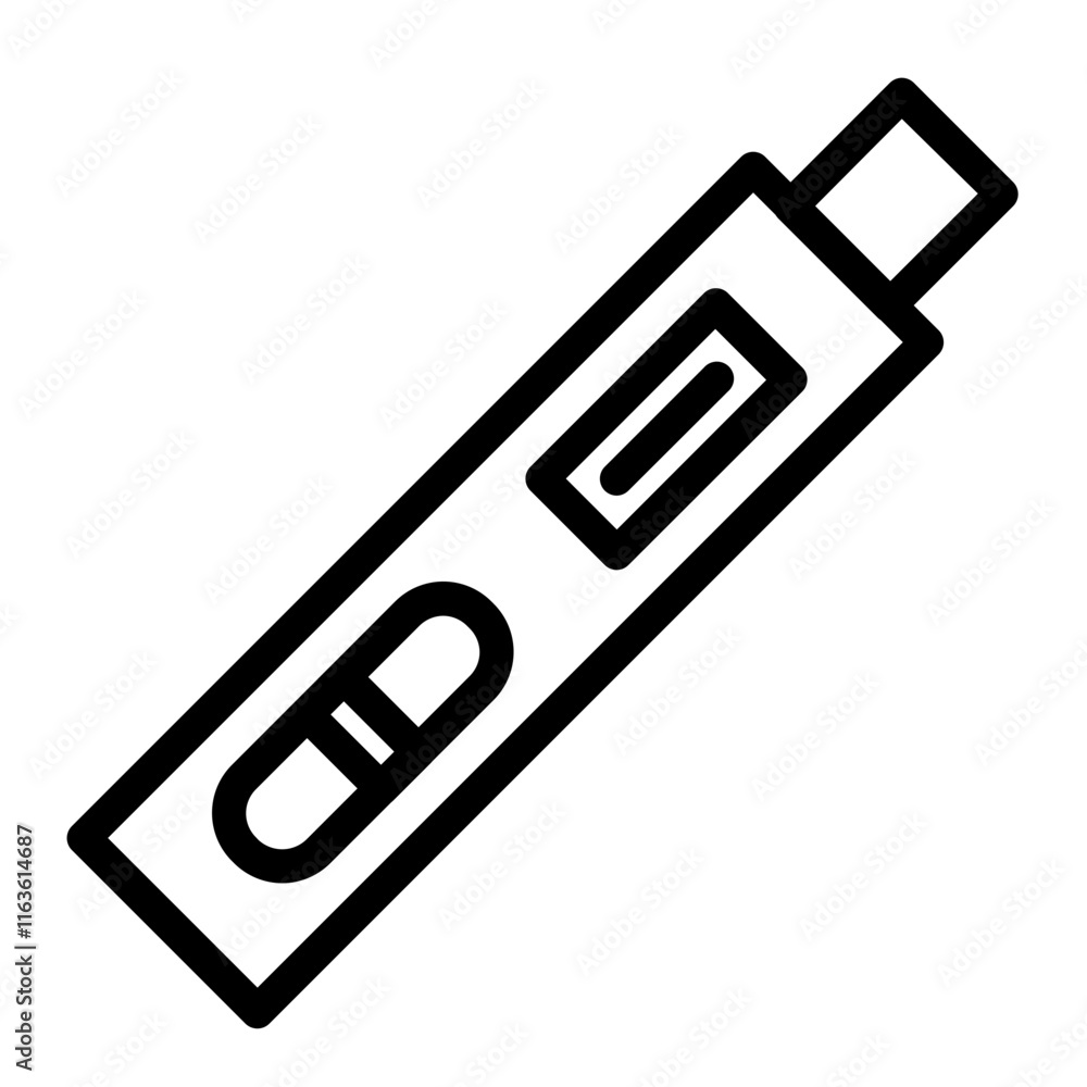 Testpack line icon Testpack line icon