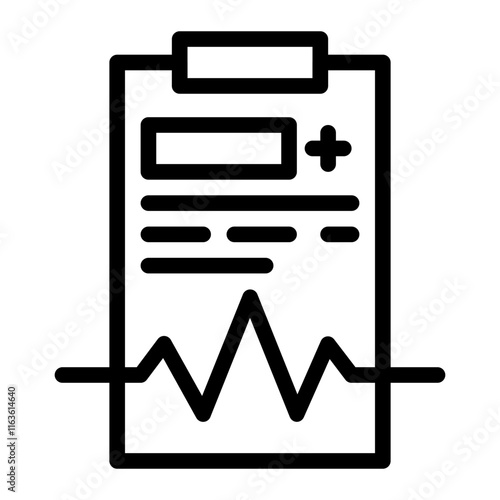 sufficient results line icon