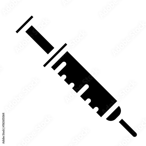 syringe solid icon