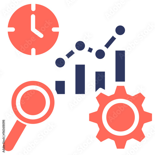 Efficiency Analysis Icon
