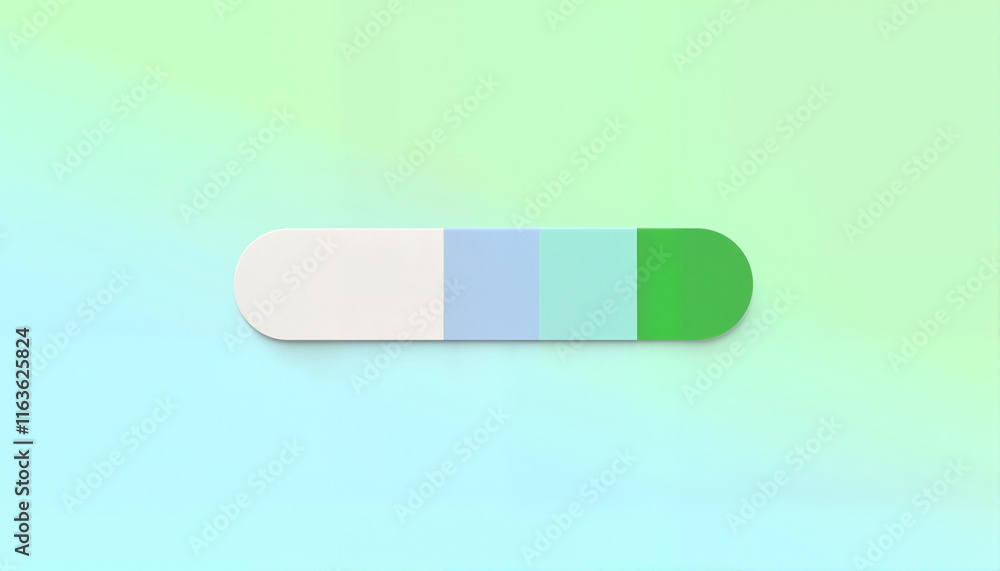 Color gradient scale with shades of blue and green on a light background, Chemistry theme Color gradient scale with shades of blue and green on a light background, Chemistry theme