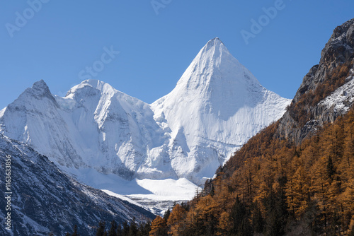 snowmountain in Daocheng County,CHINA photo