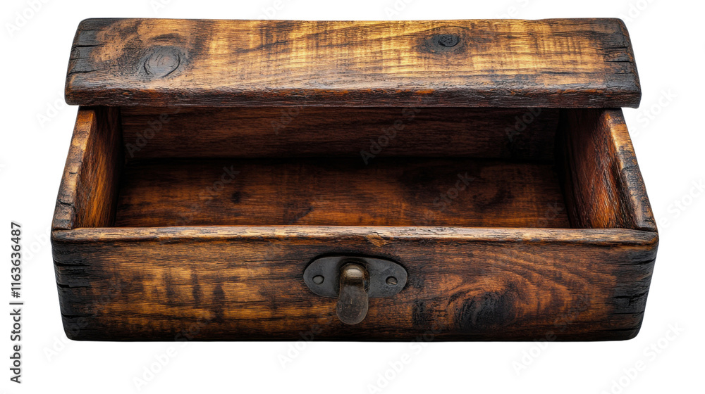wooden box isolated on white on white background wooden box isolated on white on white background