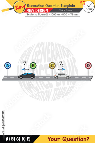 Physics, Physical concepts, High school, middle school, exam question template, numerical lessons, verbal lessons, Next generation problems, for teachers, editable, black layer, eps