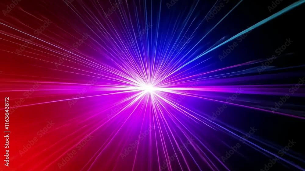 a dynamic burst of light rays converging towards the center, creating a tunnel-like effect a dynamic burst of light rays converging towards the center, creating a tunnel-like effect